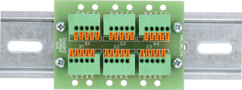 Разветвитель интерфейса RS-422/485 ПР-6 DIN IP00