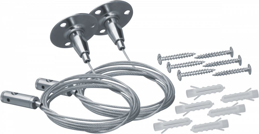 Подвес для шинопровода NLT-R2-CR-150 хром 1.5 м
