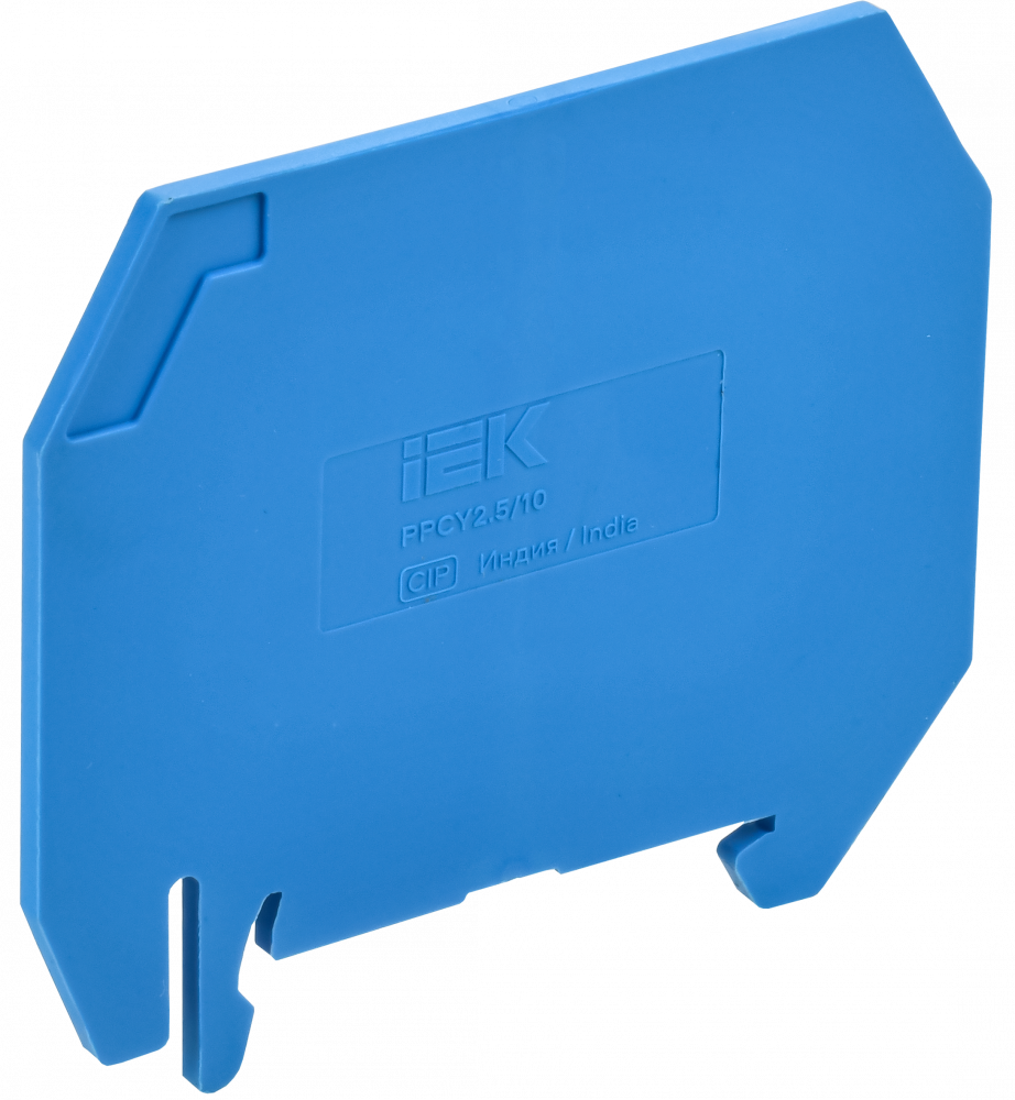 ARMAFIX Разделитель PPCY2.5/10BU для колодок клеммных CY2.5-CY10 синий IEK