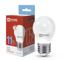 Лампа светодиодная LED-ШАР-VC 11Вт 230В Е27 6500К 1050Лм IN HOME