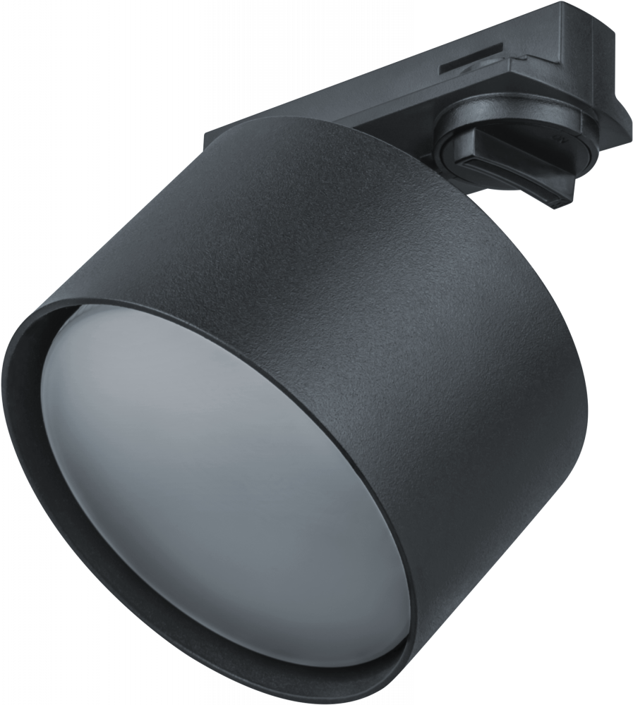 Светильник трековый на шинопровод под лампу NLT-TP1-1L-GX53-BL однофазный GX53 черный