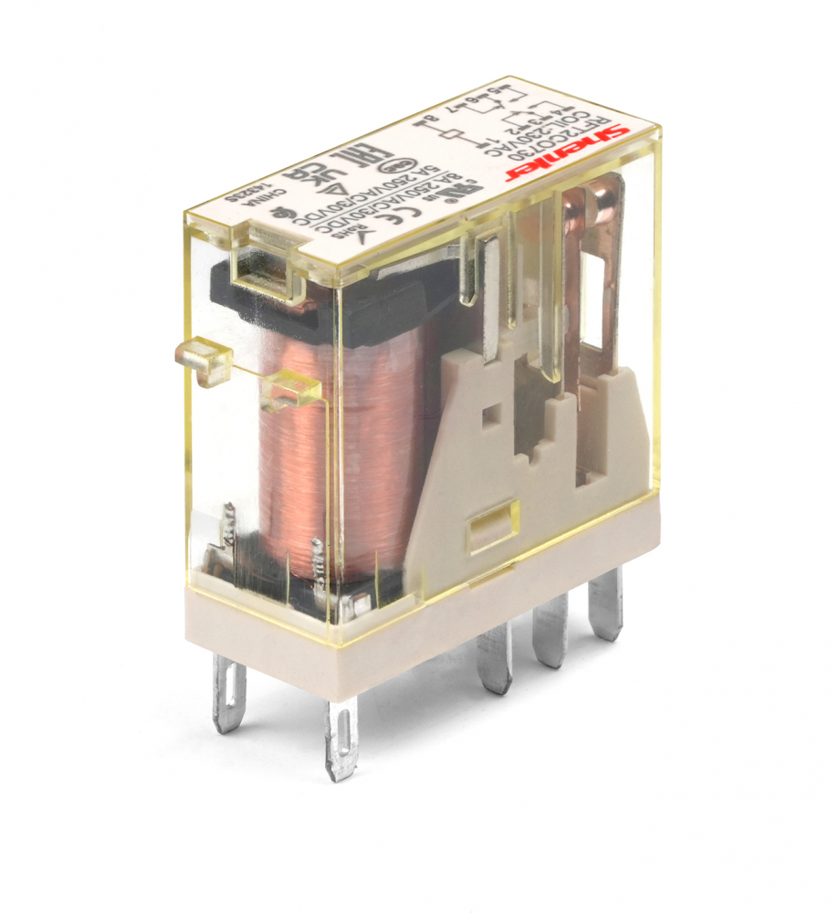 Реле,RFT2CO730,Реле миниатюрное, промежуточное RFT2CO730, 8А катушка, 220VАС(600 шт)
