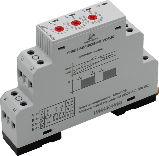 Реле контроля напряжения VCR20
