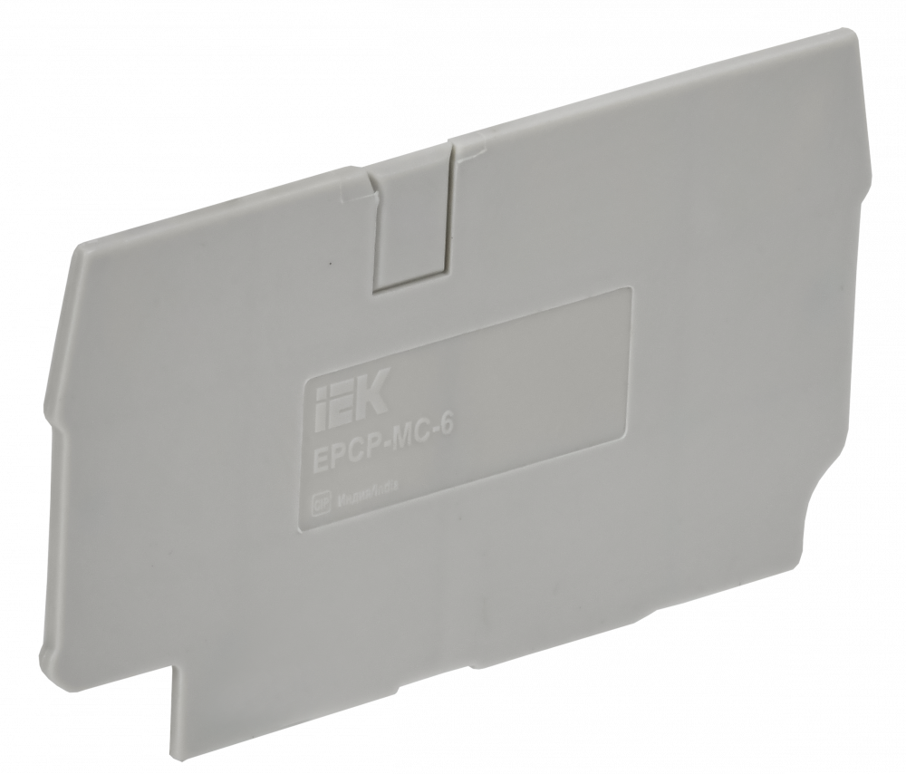 ARMAFIX Заглушка для колодки клеммной CP 10мм2 серая IEK