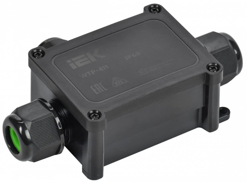 Коробка распределительная герметичная WTP-411 3 ввода IP68 IEK