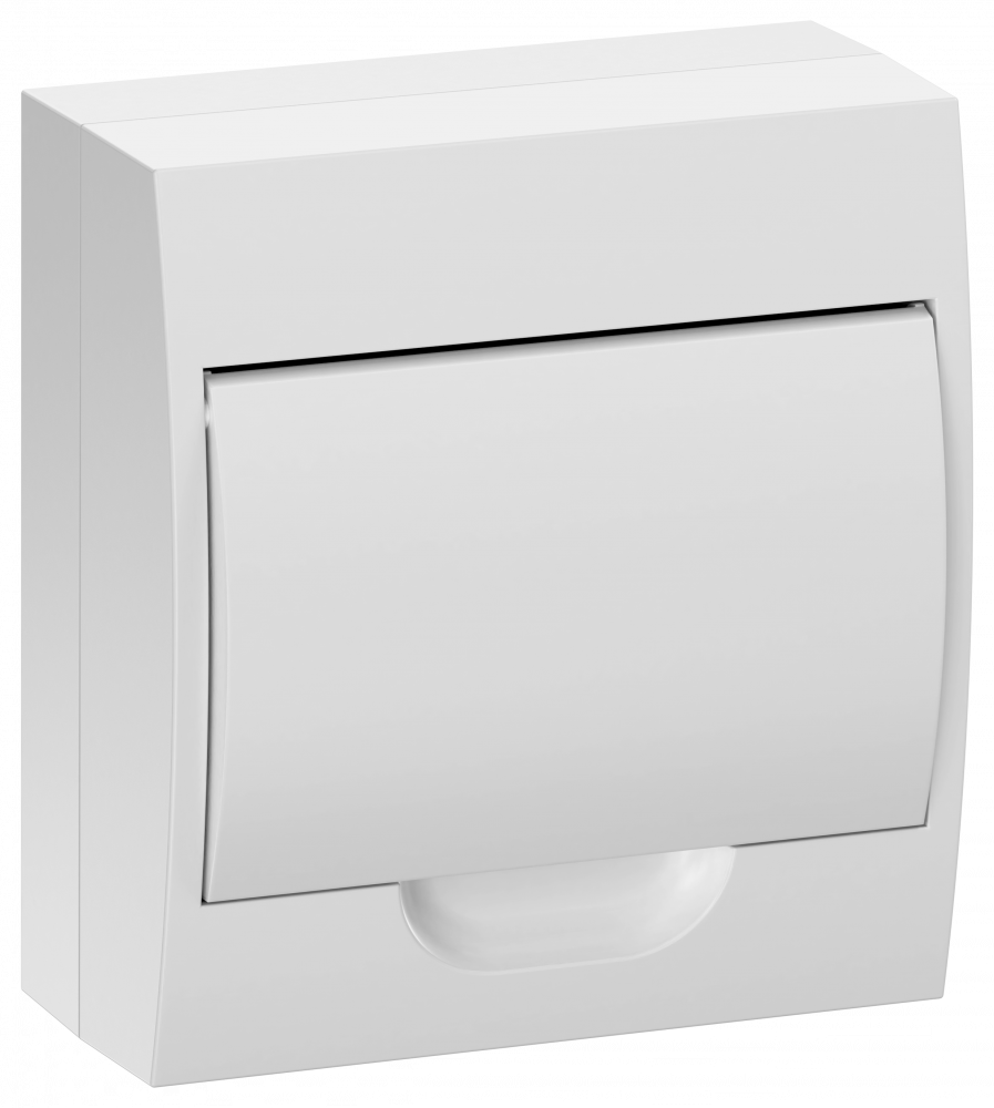 Корпус пластиковый ЩРН-П-8 белая дверь IP41 GENERICA