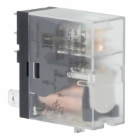 Реле миниатюрное промышленное, 1CO, ком. ток 12А, AgSnO2, напряжение 24V DC, опция: светодиод