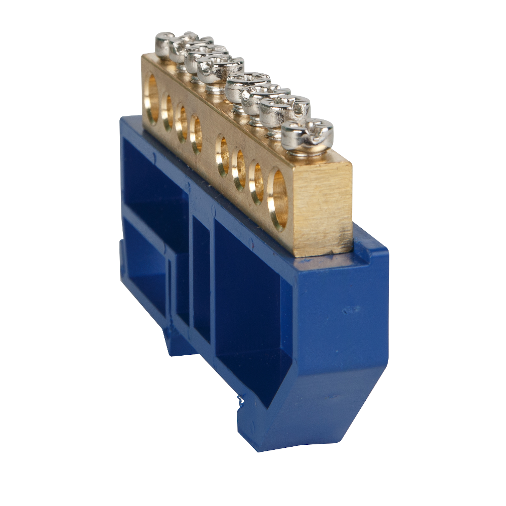Шина нулевая с изолятором OptiKit BB-D-PE-DIN-14-8х12-желтый КЭАЗ 277863