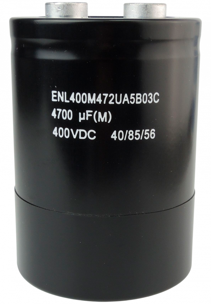 Конденсатор электролитический силовой 400V 4700uF (400В 4700мкФ) 85C