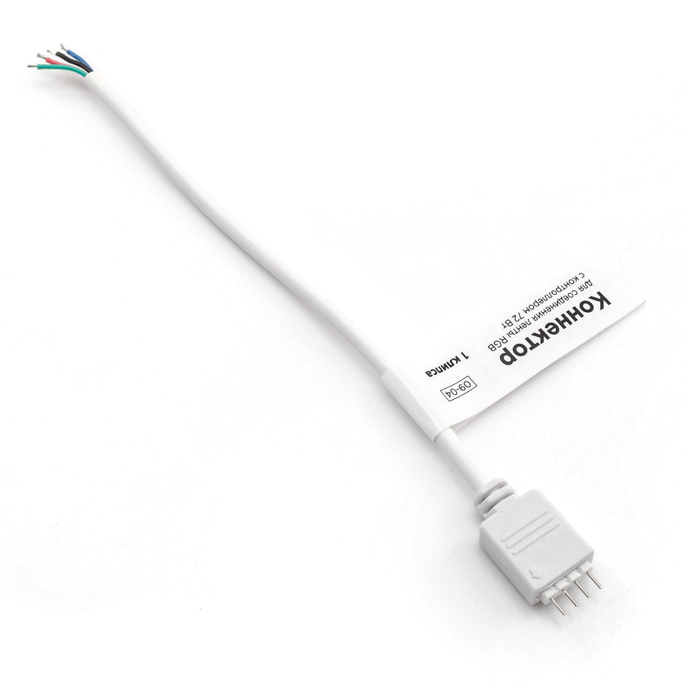 Коннектор для соединения RGB/CCT ленты 10 мм  с контроллером RGB/CCT