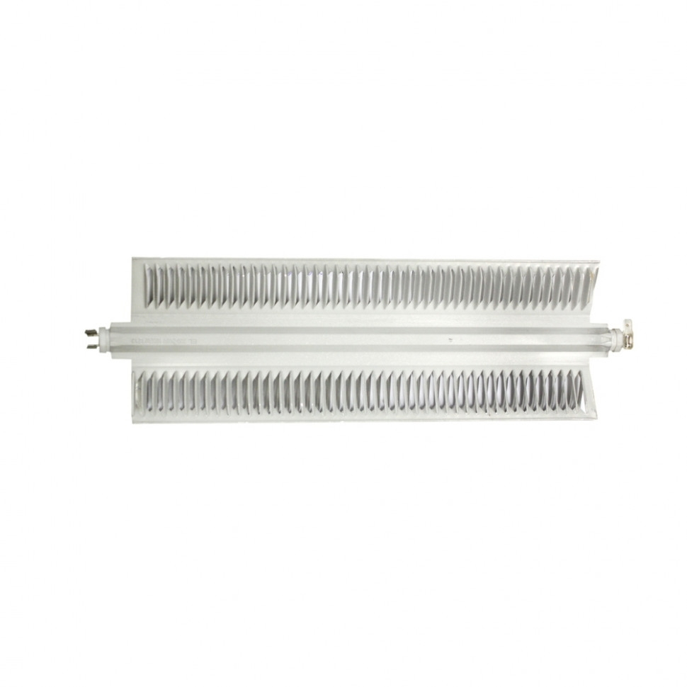 ТЭН конвекторный 1000W(500+500), Al, клеммы под разъем, L344/317мм, Х-образный 110х38мм, 2 режима, 220V