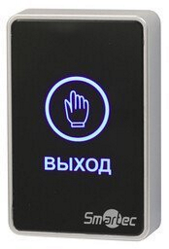 Кнопка выхода сенсорная пластик, накладная, 12-24 ВDC, 50 мА,