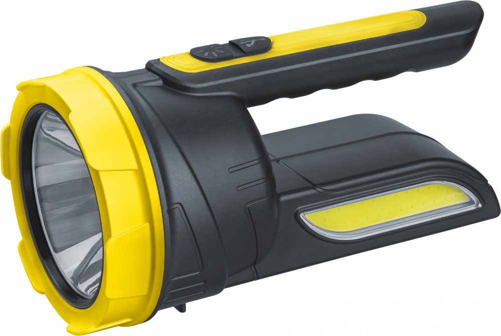 Фонарь светодиодный NPT-SP35-ACCU прожектор/кемпинг 1 Osram LED, 5 Вт + 1 COB, 4,2 Вт