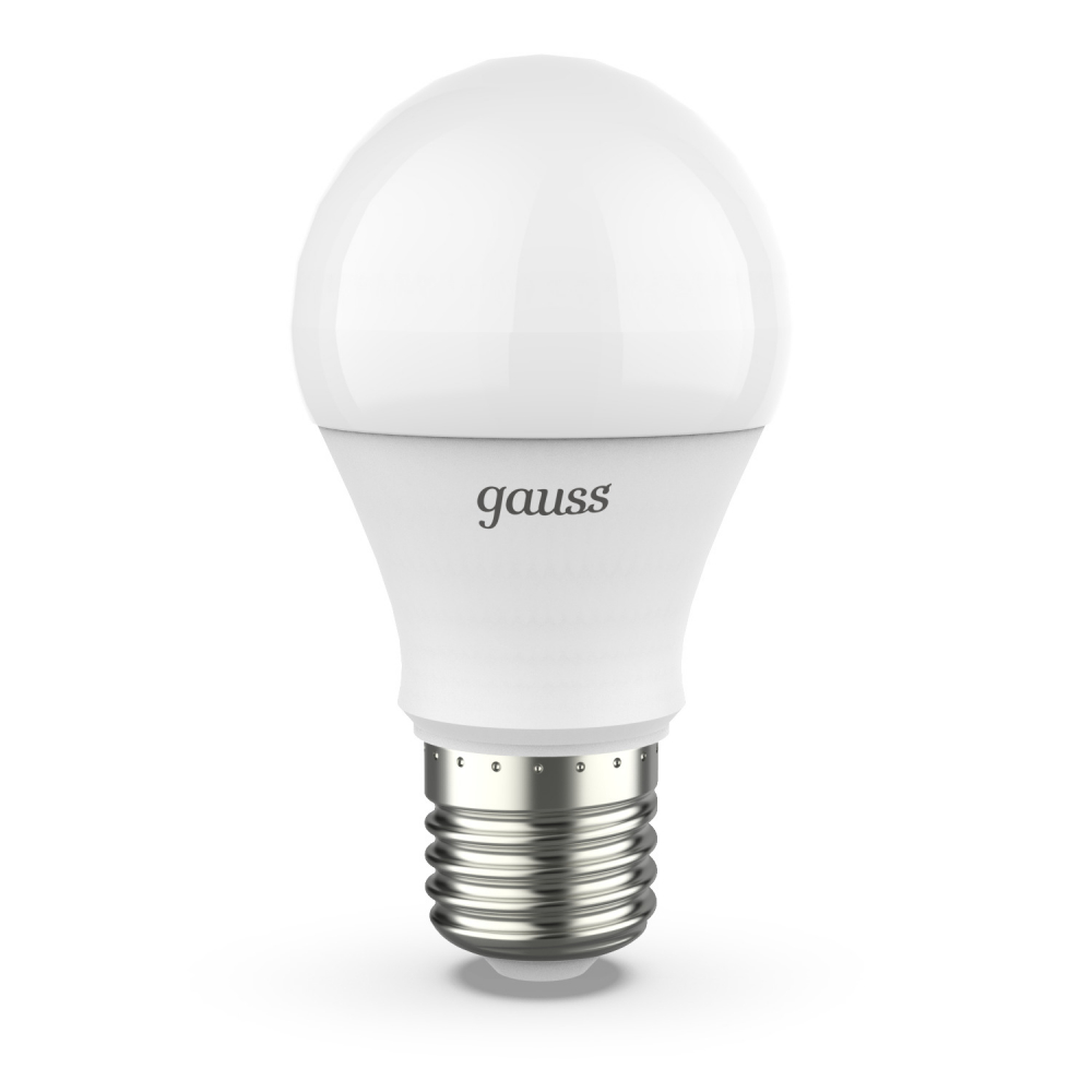 Лампа светодиодная LED 10 Вт 880 лм 3000К А60 груша теплый E27 AC 220В Black