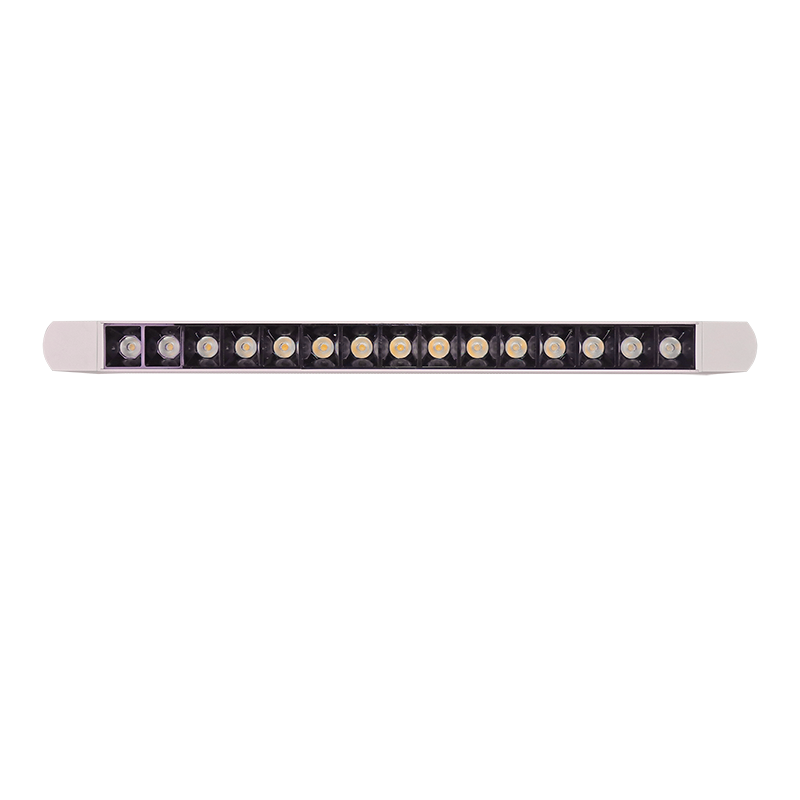 Светильник светодиодный трековый линейный на шинопровод ДПО-4230R 30W 4000K 2400Лм24° WH белый IP40 480mm Jazzway