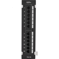 Патч-панель настенная 12хRJ-45, UTP, Cat.5e